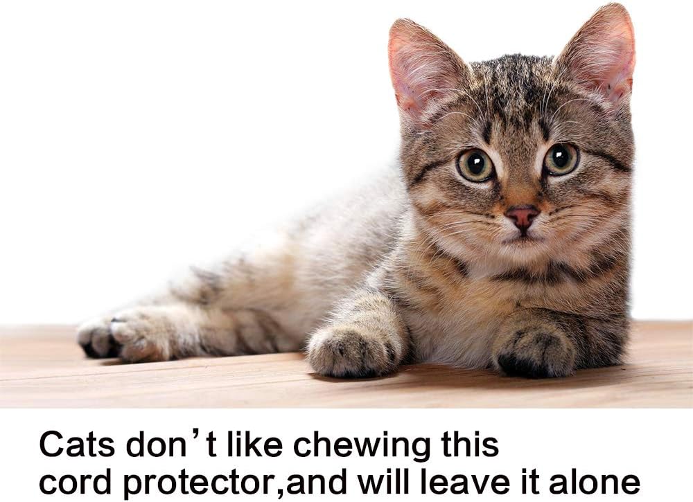 Alex Tech Self-Locking Cable Conduit Woven Cable Sheath Cable Protector Cuttable Black for TV Computer Home Cinema Automotive Cable Home and Office 13 mm – 7.7 Metres