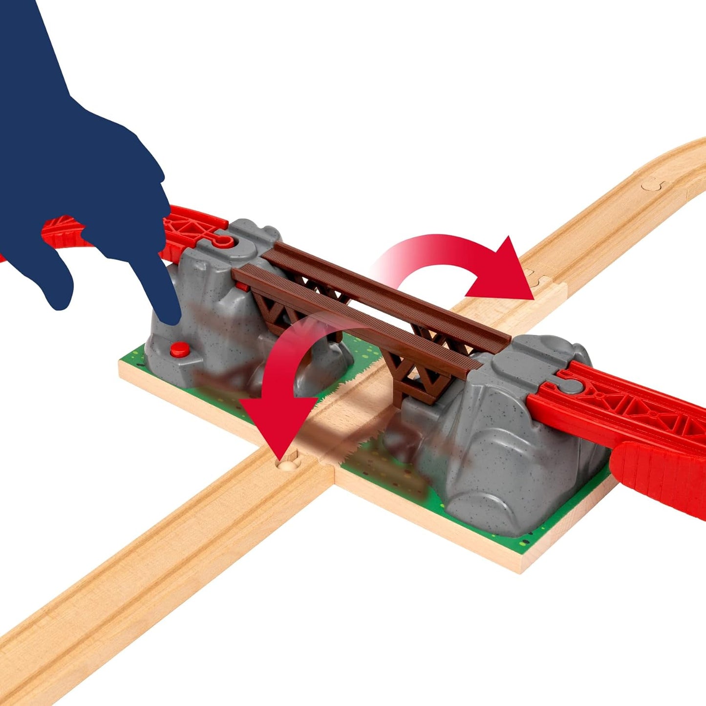 BRIO World 36004 Smart Tech Sound Fire Brigade Rescue Set, 41-Piece Fire Brigade Set with Battery-Operated Toy Locomotive for Children from 3 Years