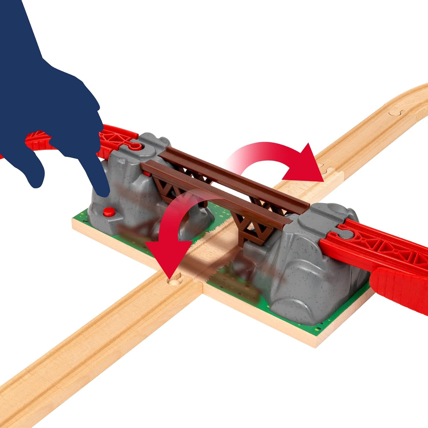 BRIO World 36004 Smart Tech Sound Fire Brigade Rescue Set, 41-Piece Fire Brigade Set with Battery-Operated Toy Locomotive for Children from 3 Years