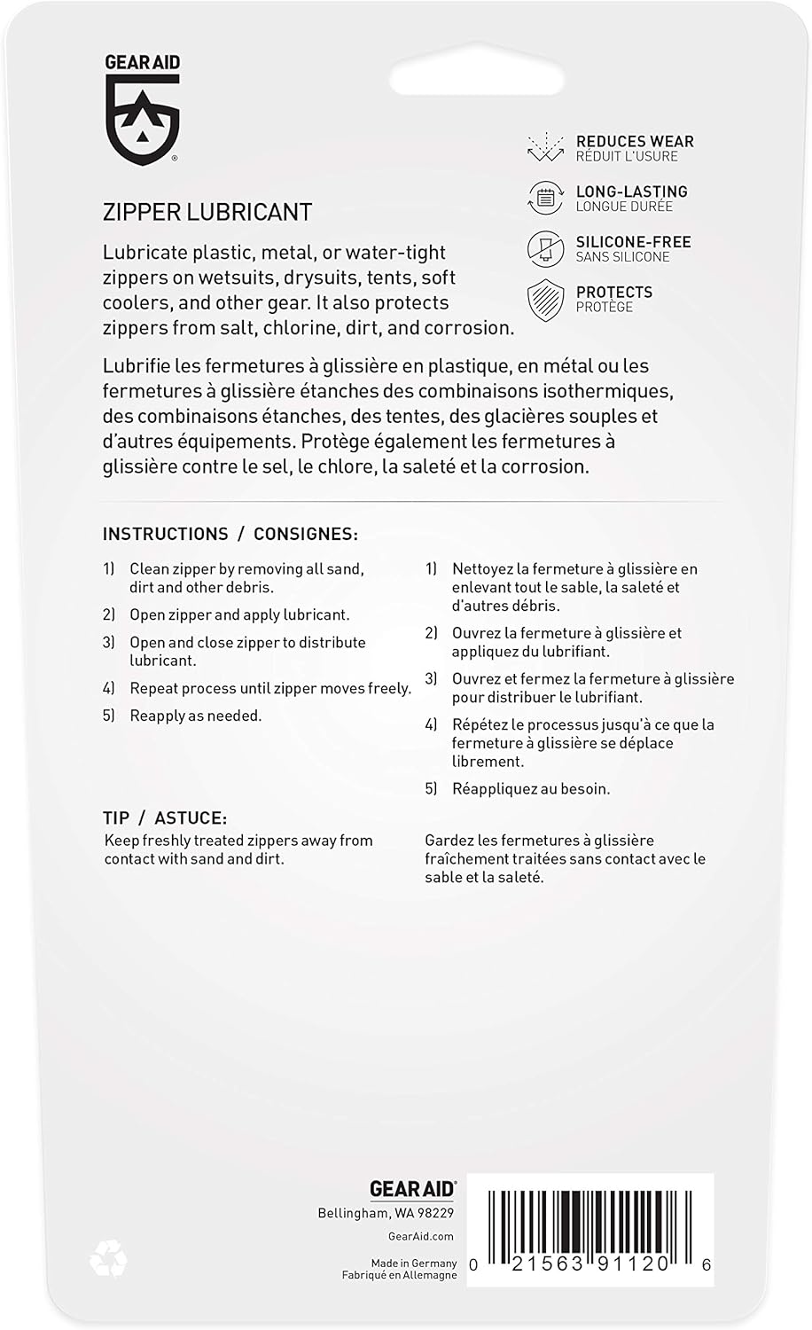 McNett Zip Tech Lubricant