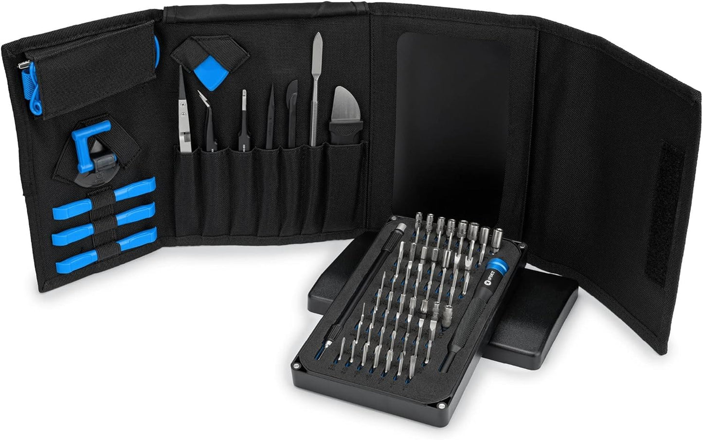 iFixit Pro Tech Toolkit - Opening Tool & Precision Screwdriver & 64 Bits (4mm) for Repairing Smartphone, Laptop & Co