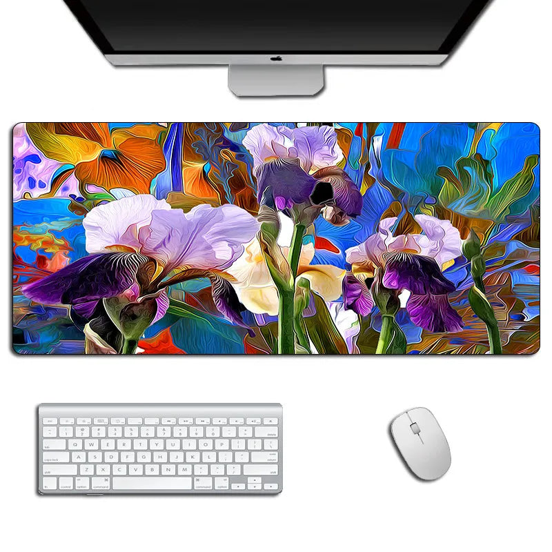 Gaming Mouse Pad With Technological Sense Pattern