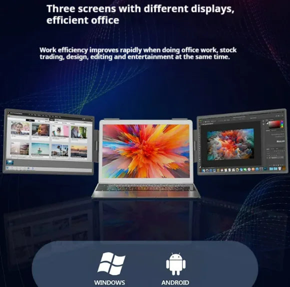 14-inch Dual-Screen Monitor